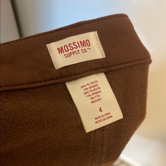 Mossimo Supply Co. Brown A-Line Knee-Length Skirt Size 4 - Picture 4 of 4